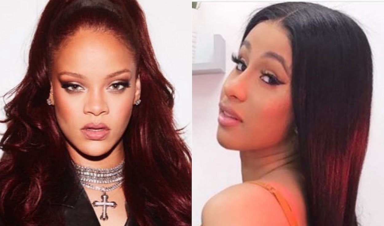 Rihanna and Cardi B