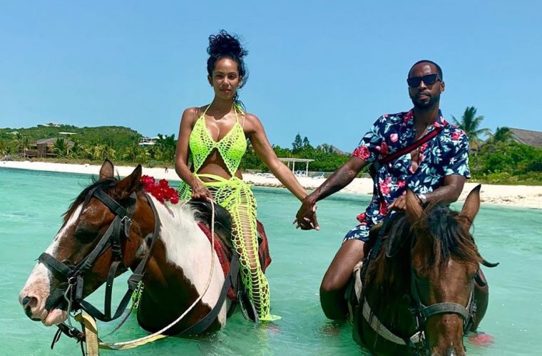 Safaree and Erica Mena caribbean