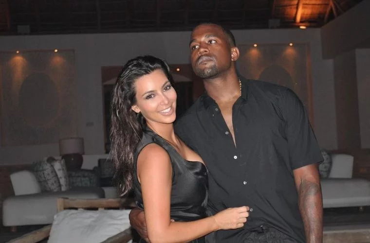 Kanye West and Kim K