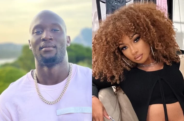 Romelu Lukaku Megan Thee Stallion