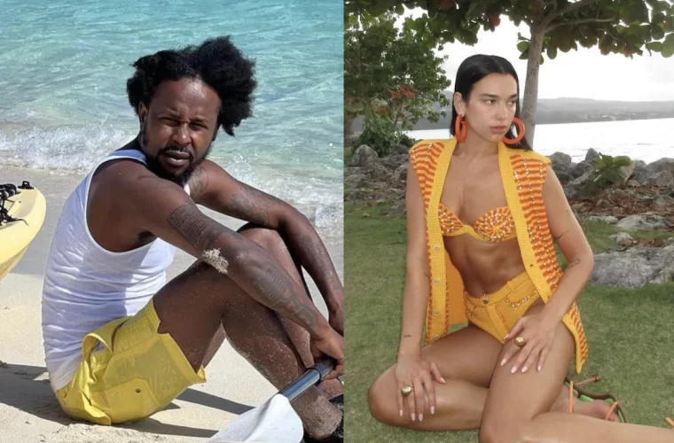 Popcaan Dua Lipa