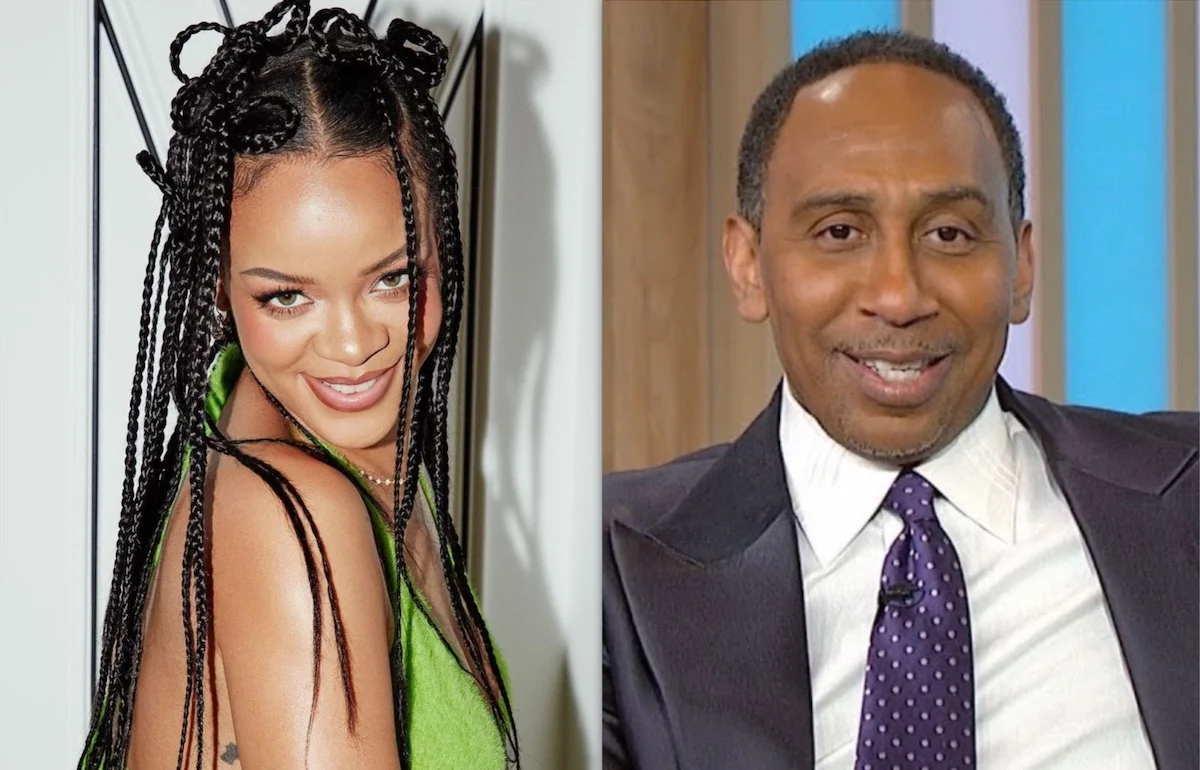 Rihanna Stephen A. Smith