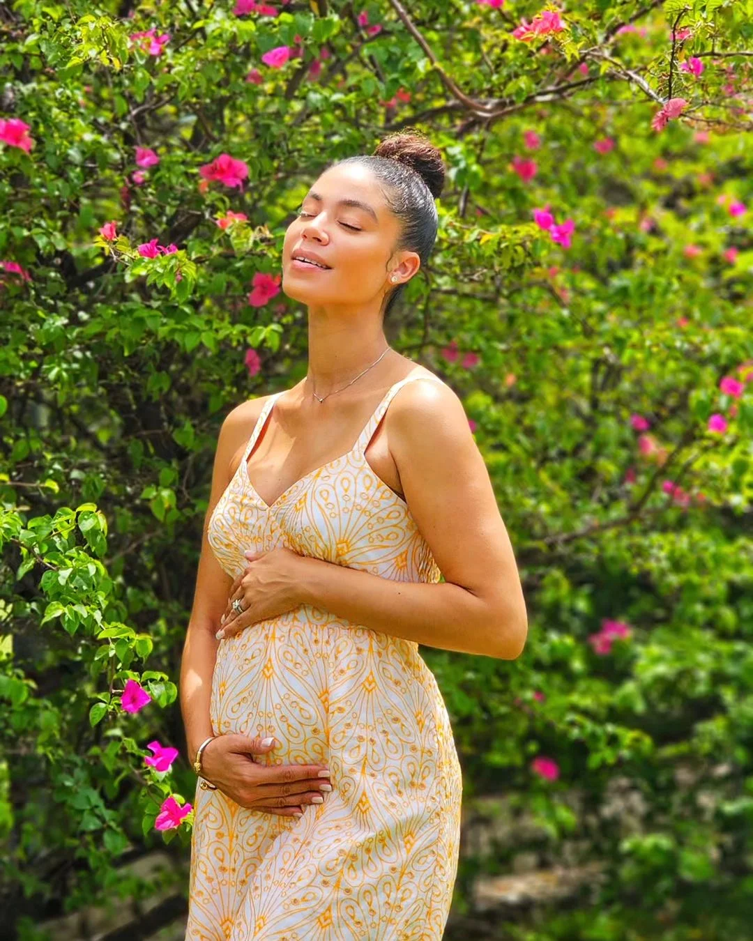 Yendi baby bump